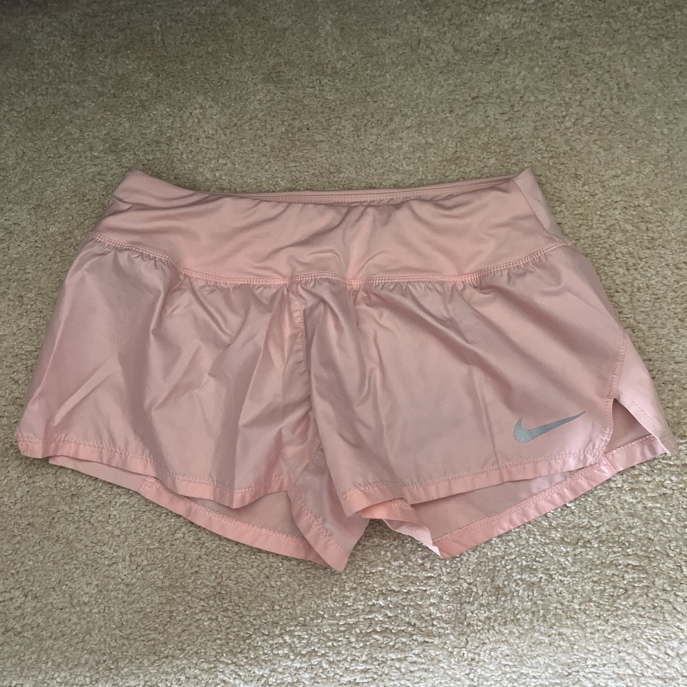 baby pink nike shorts